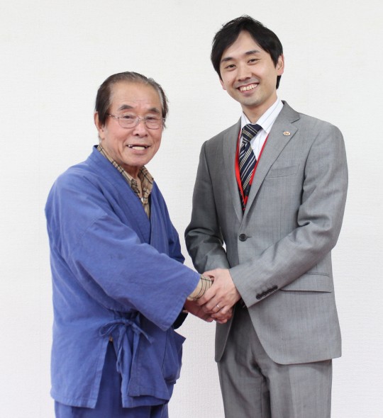 浦田社長さまと坂本チーフ